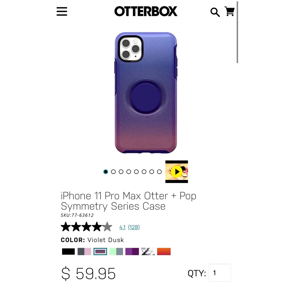 Otter pop phone case Iphone 11 pro max